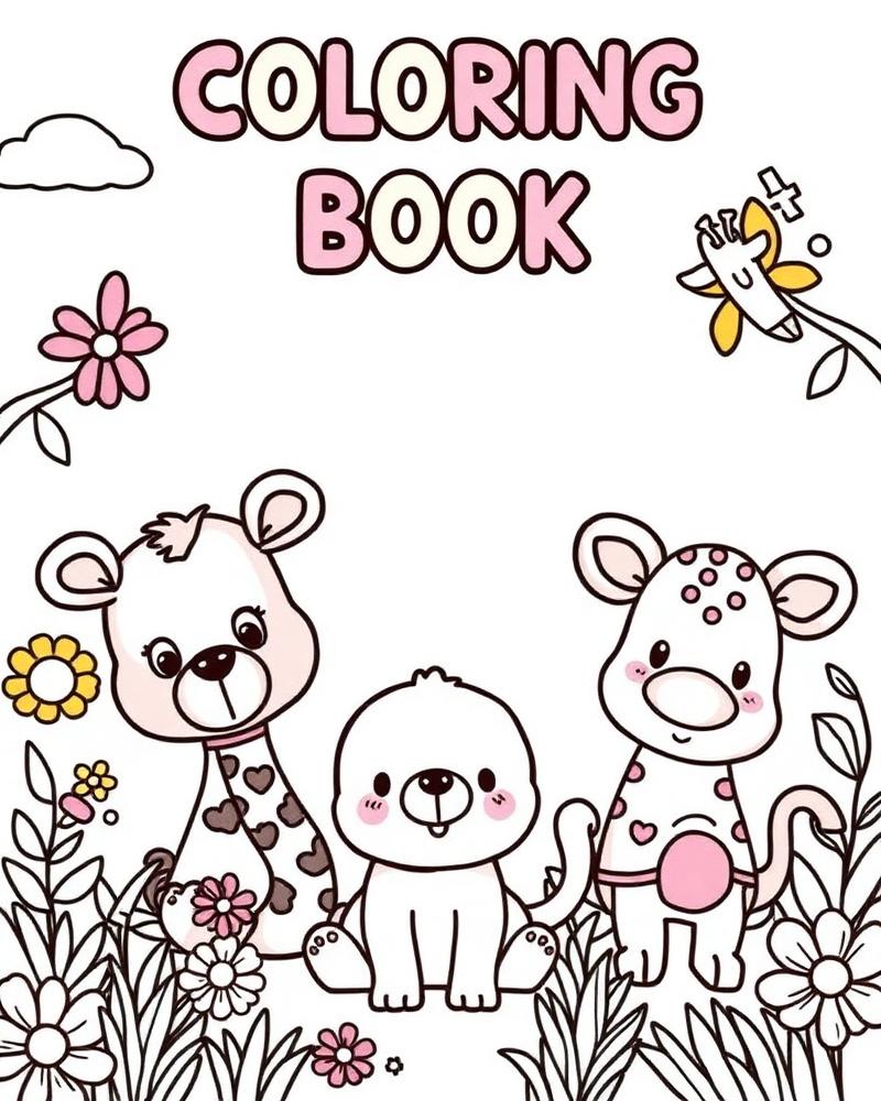 Libro para Colorear - Animalitos